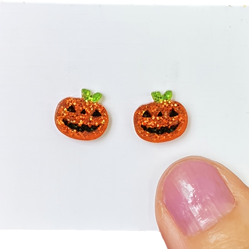 Halloween Mini Sparkly Stud Earrings Set